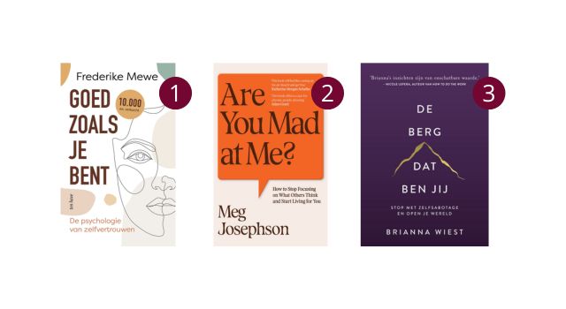 3 boeken voor meer zelfvertrouwen